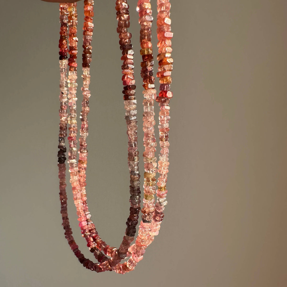 Pink Spinel Necklace | Gemstone Necklace