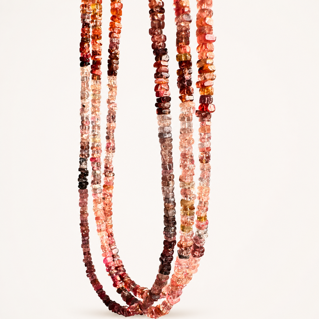 Pink Spinel Necklace | Gemstone Necklace
