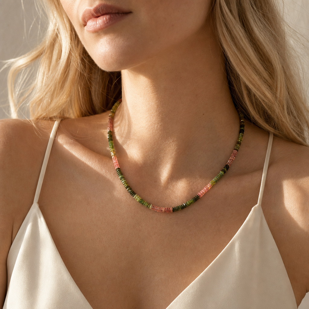 All Our Favorite Colors Tourmaline Necklace
