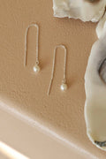 Cordella Pearl Threader Earrings