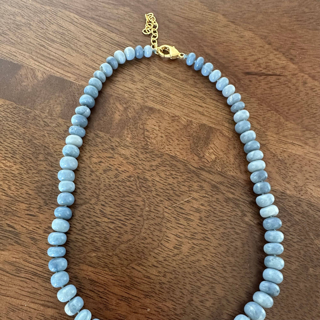 Blue Skies Opal Necklace