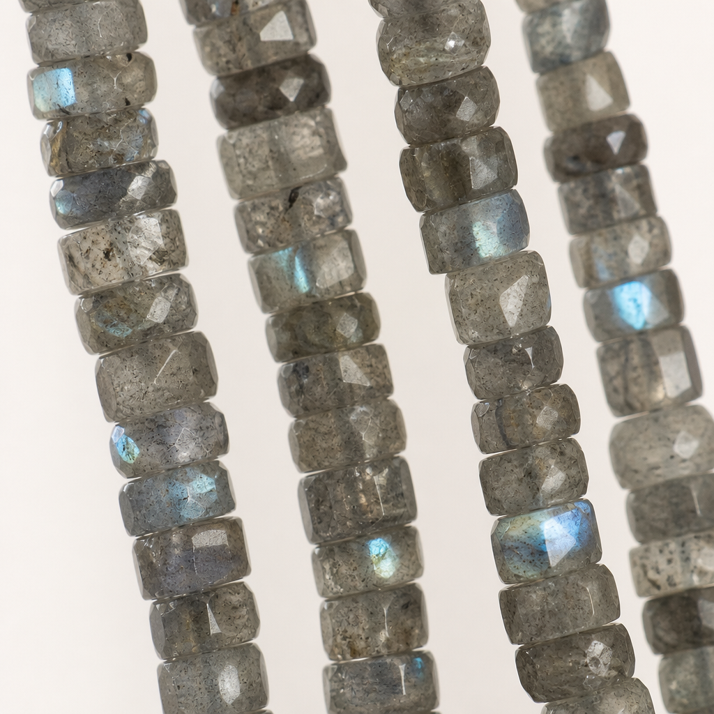 Labradorite Slimmest Necklace | Layering Necklace | Gemstone