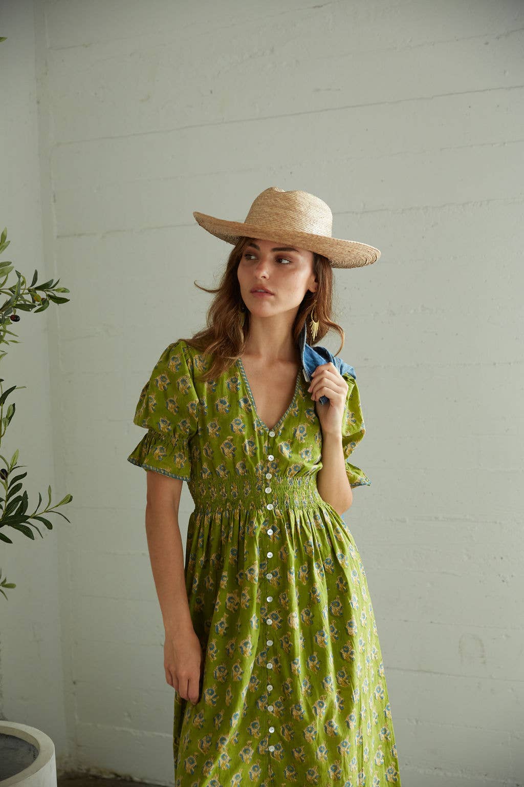 The Tatiana Maxi Dress-  BESTSELLER- Hand Block Printed