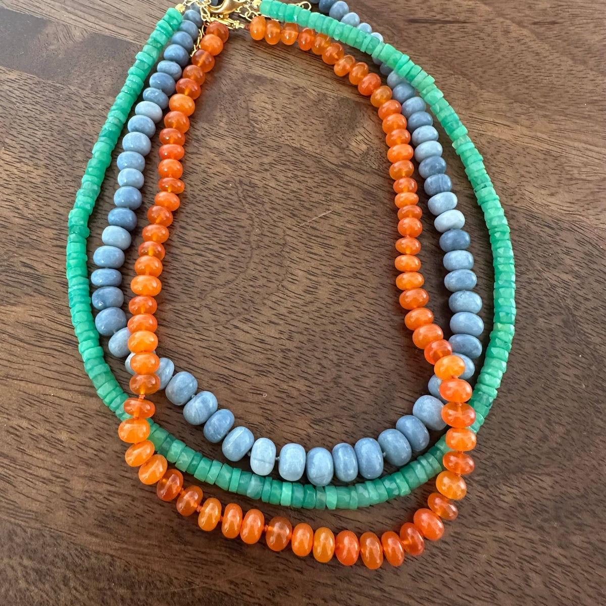 Blue Skies Opal Necklace