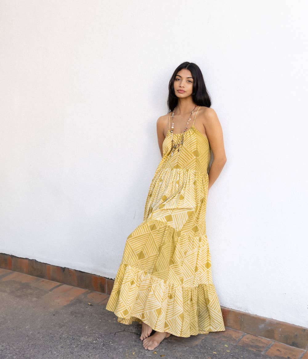 The Shibori Maxi- Hand Dyed