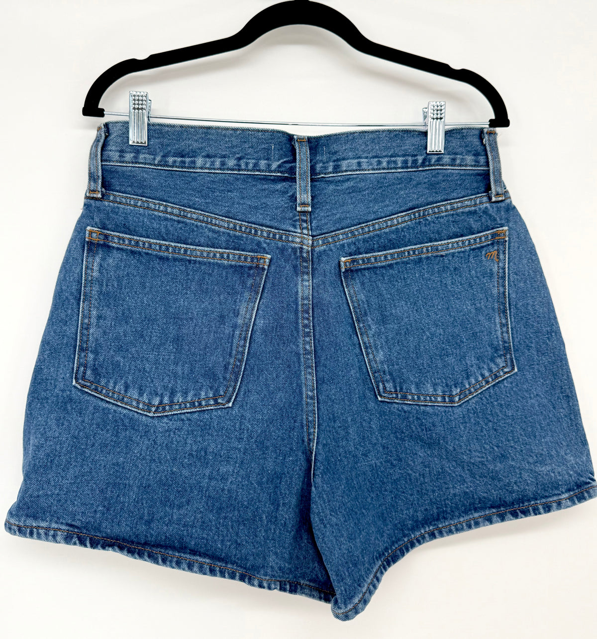 Madewell The Mom Jean Short Medium Wash Size 29