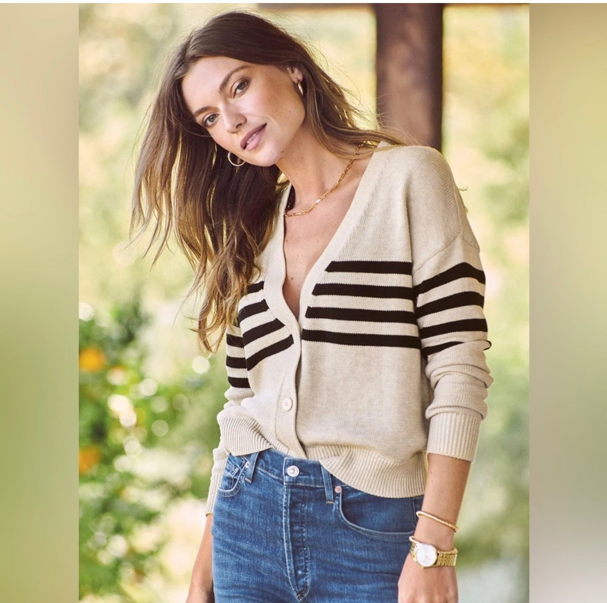 Everlane Grey Cardi