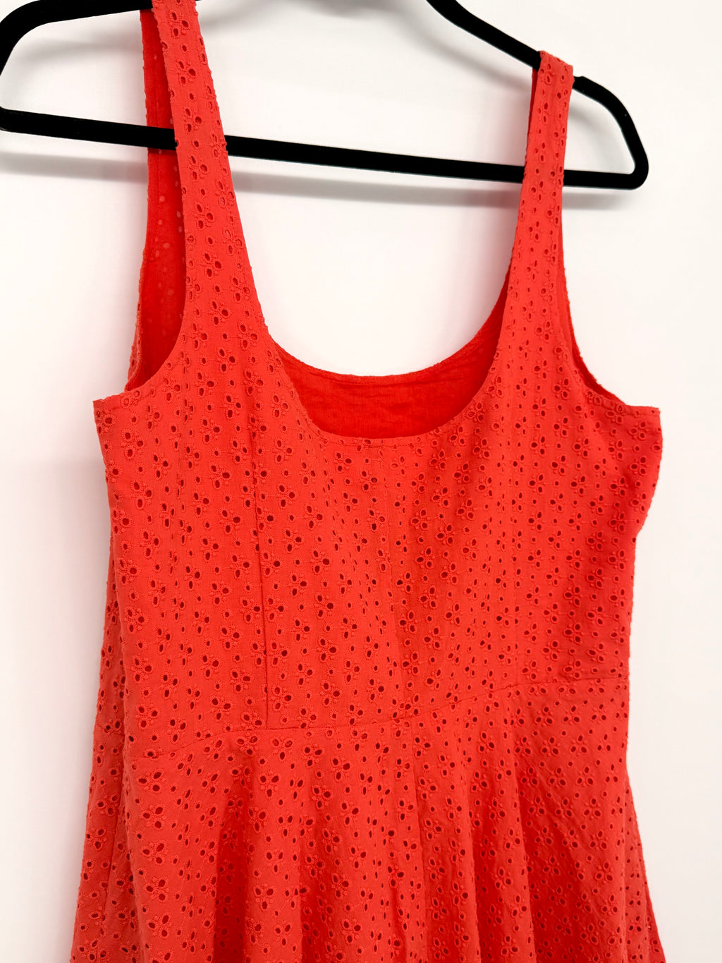 H&M Eyelet Fit and Flare Dress