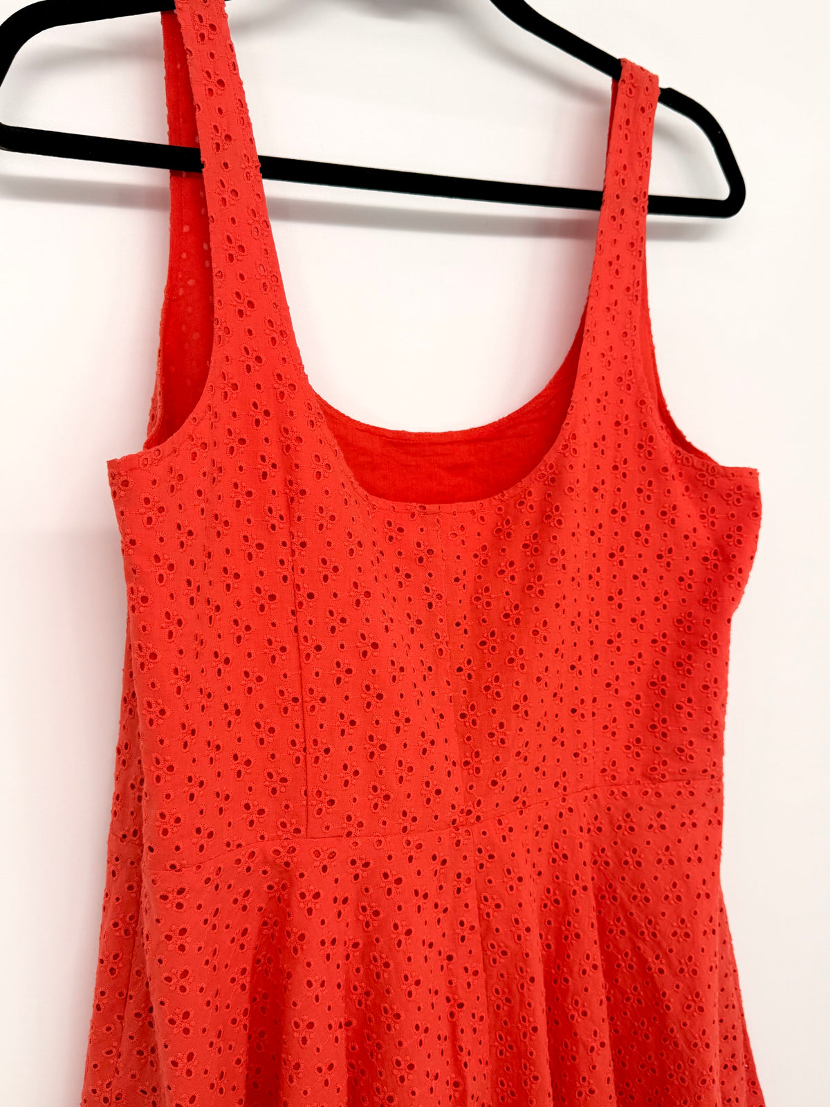 H&M Eyelet Fit and Flare Dress