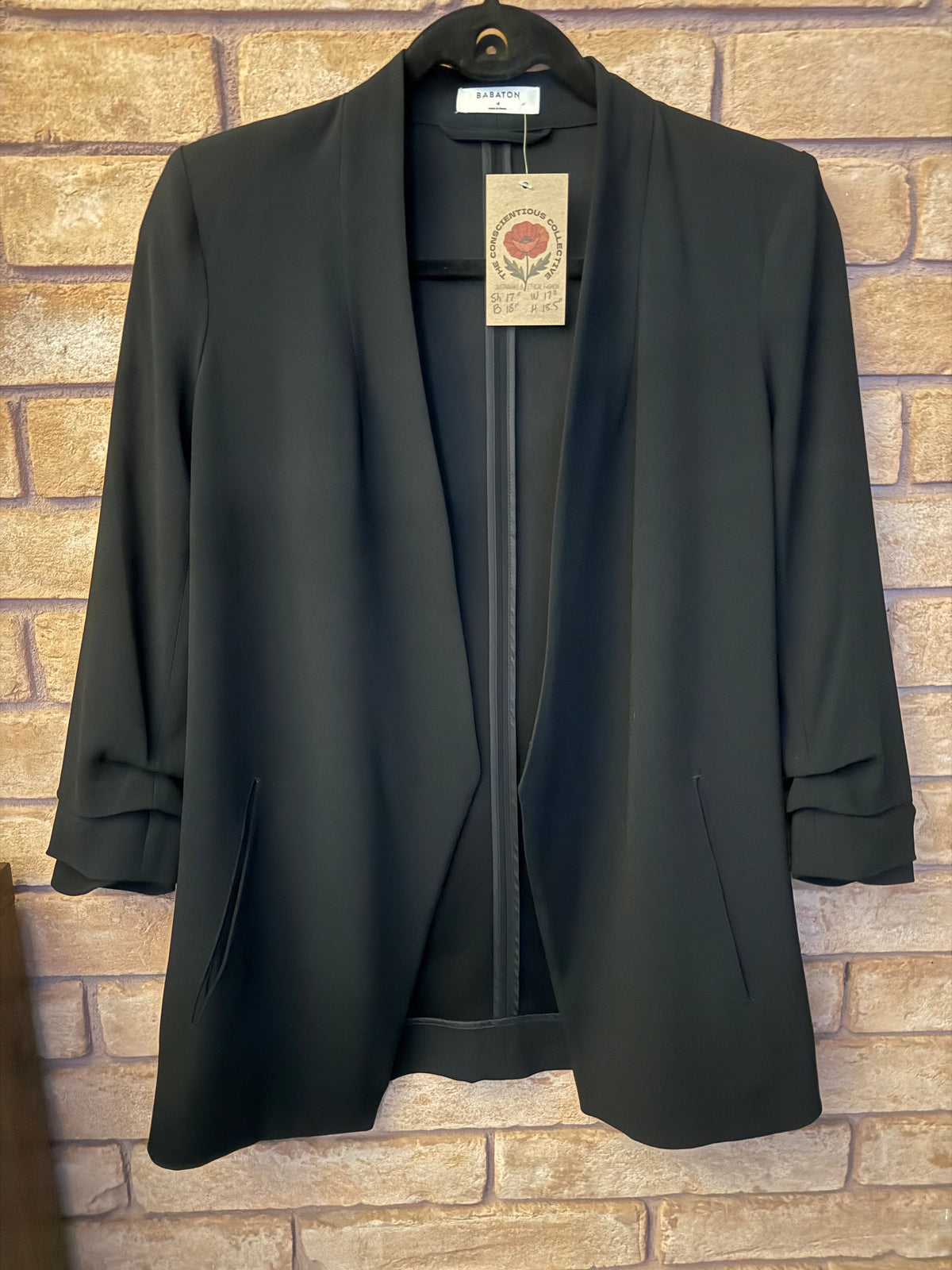 Babaton Aritzia Power Blazer Mirror Crepe- Size 4