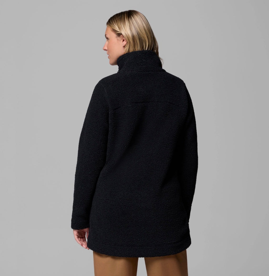 Columbia Black Long Sherpa Fleece
