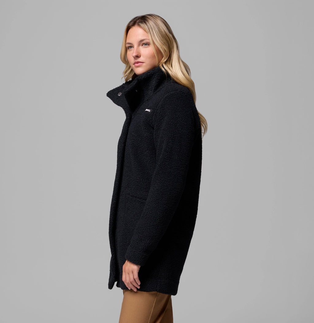 Columbia Black Long Sherpa Fleece