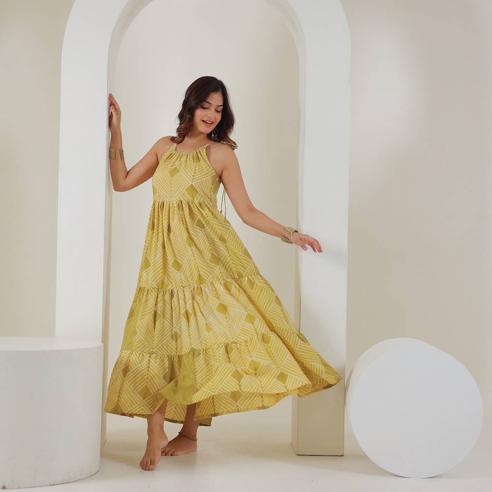 The Shibori Maxi- Hand Dyed