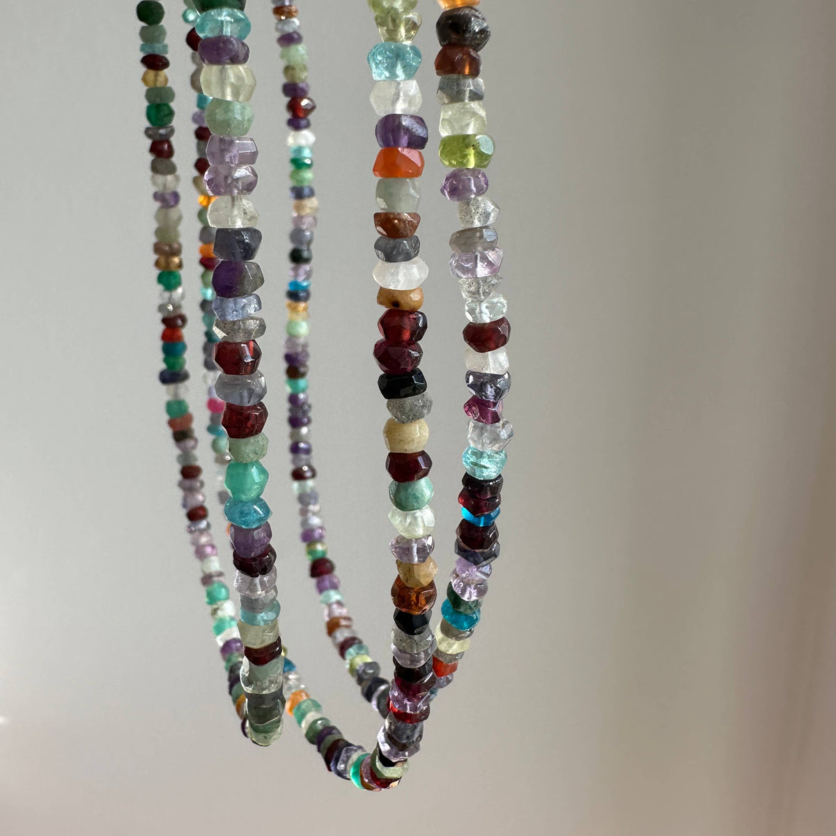 Mixed Crystals Necklace | Gemstone Necklace | Crystals