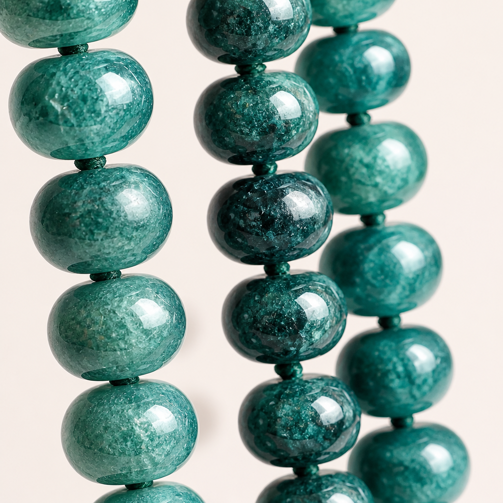 Blue Green Jade Bracelet | Beaded Bracelet | Jade Jewelry
