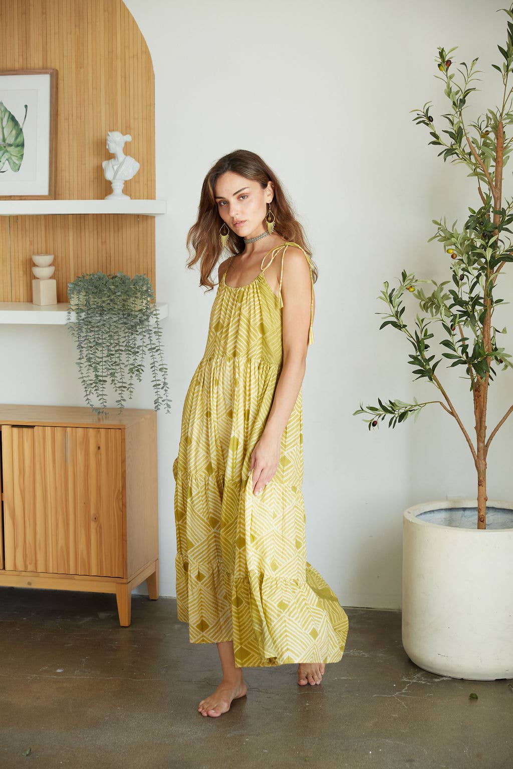 The Shibori Maxi- Hand Dyed
