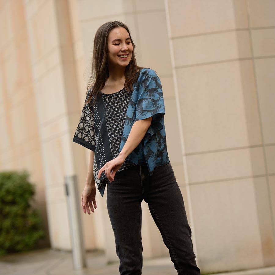Heritage Cotton Silk Croptop