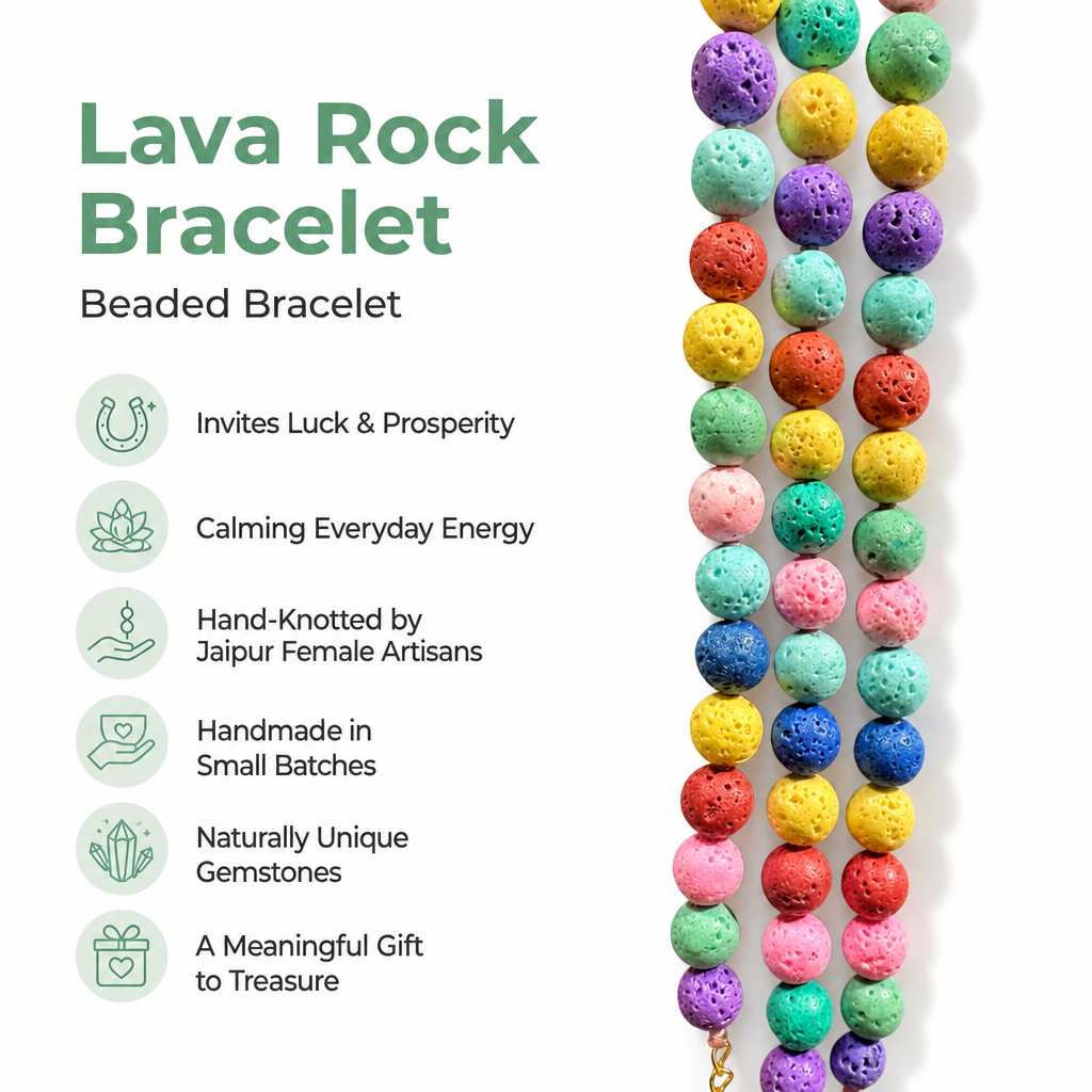 Lava Rock Bracelet | Essential Oil