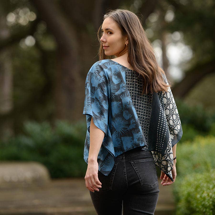 Heritage Cotton Silk Croptop