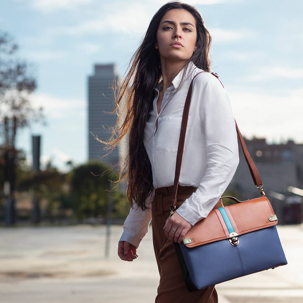 Orleans Print · Briefcase Bag